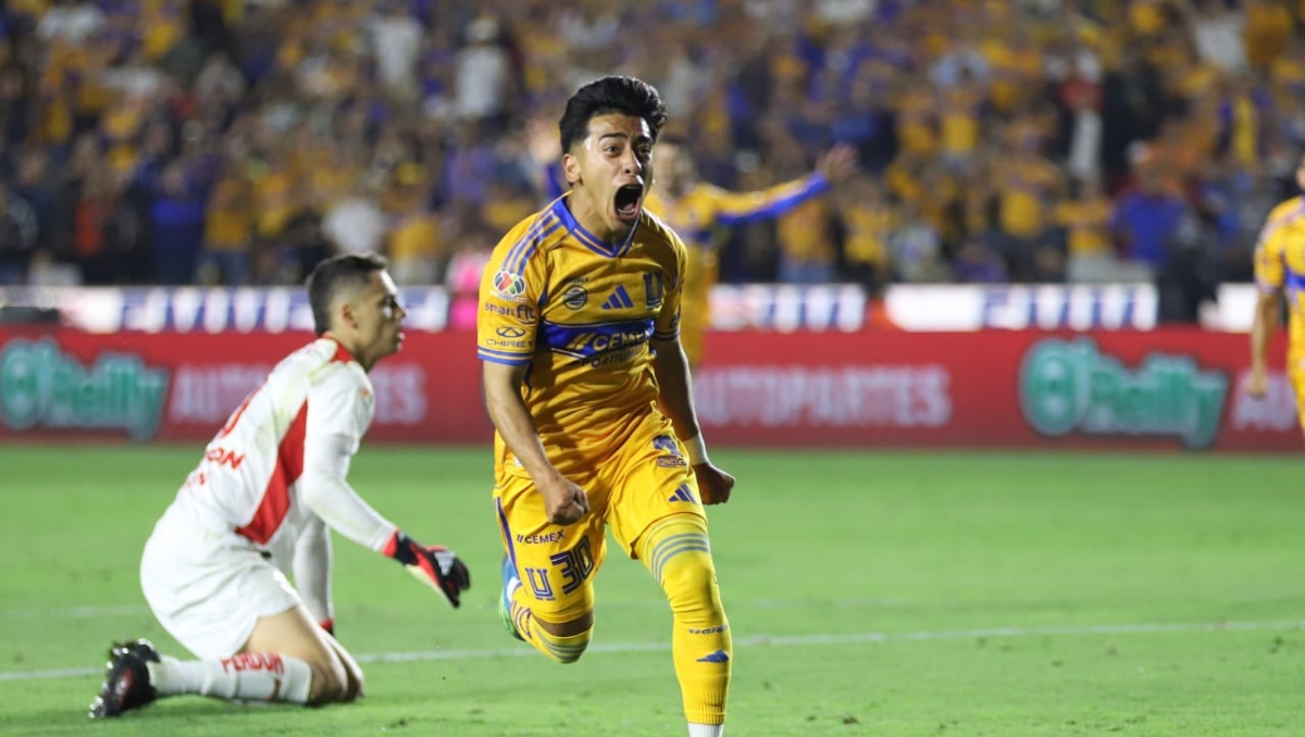 Tigres remonta a Chivas y se lleva una buena ventaja a la vuelta de Cuartos de Final del Clausura 2026 (Luis Guerra)