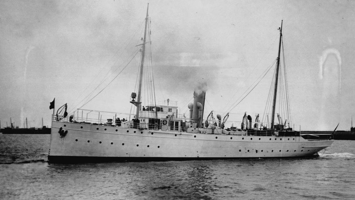 El USS Tampa fue torpedeado por un submarino alemán y naufragó. | Especial