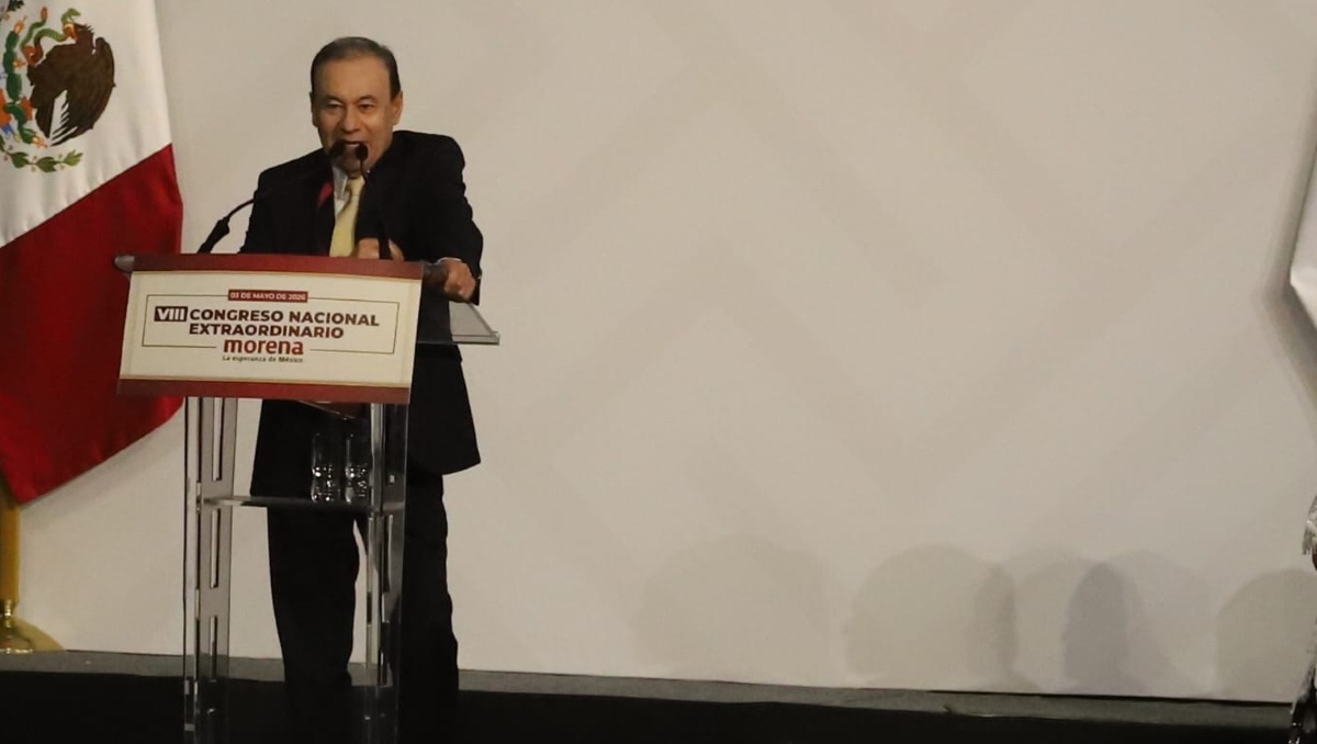 Alfonso Durazo y Votación en el congreso de MORENA. | Javier Ríos