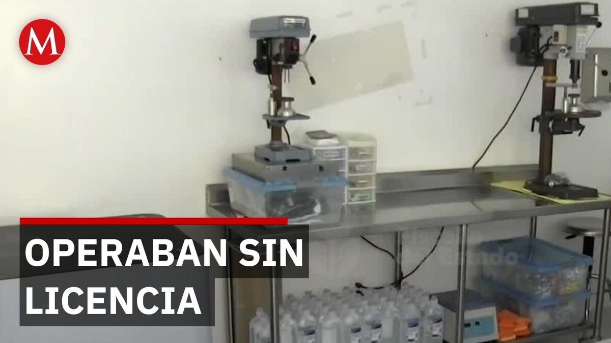 Aseguran laboratorio ilegal de medicinas en Zapopan
