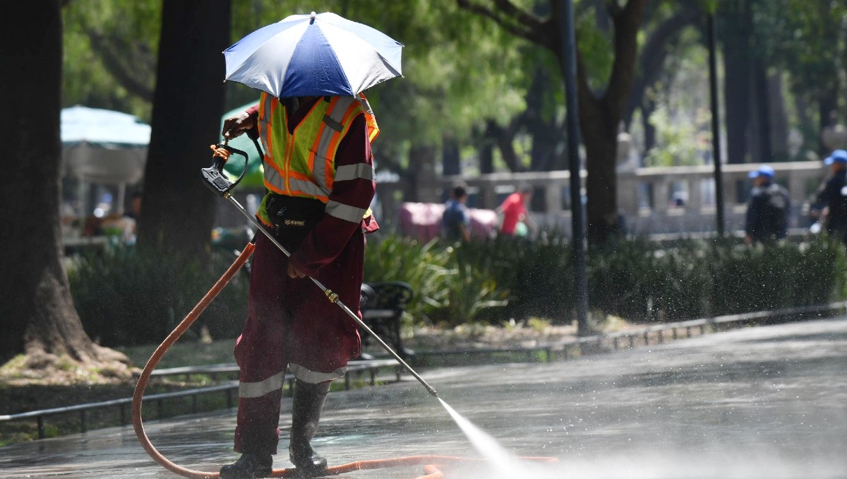 Autoridades alertaron por altas temperaturas en la Ciudad de México. | Foto: Cuartoscuro