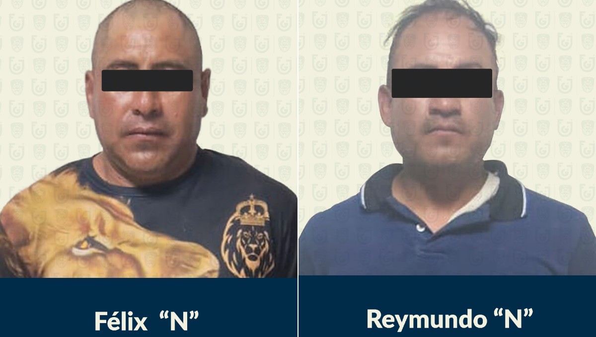 ‘El Gato’ y ‘El Monstruo’ fueron detenidos y vinculados a proceso por una agresión armada en la Miguel Hidalgo.  | Foto: Fiscalía de CdMx