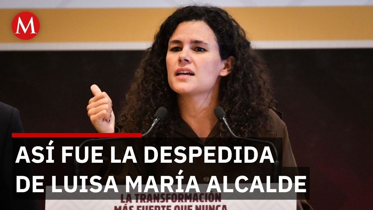 Luisa María Alcalde dice adiós a la dirigencia nacional de Morena