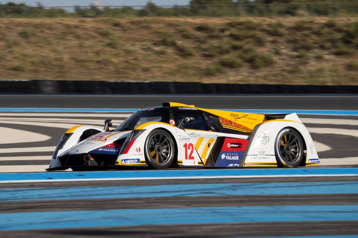 El piloto lagunero rescató posiciones dentro del Top 10 en la Ligier European Series en Paul Ricard.| Especial.