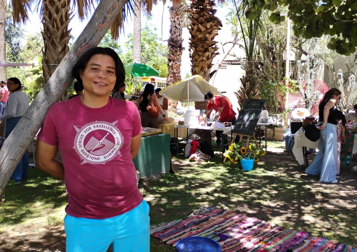 Roberto Gamboa, representante de Migala Laguna | Lilia Ovalle