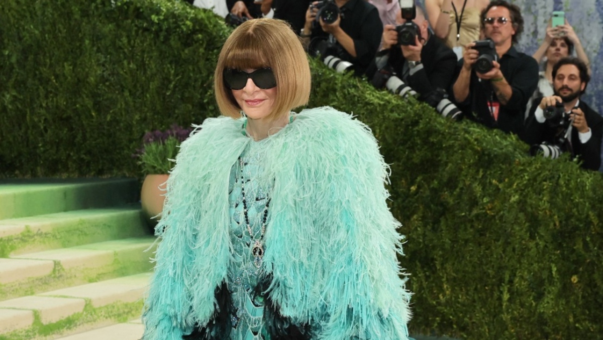Anna Wintour en la alfombra de la Met Gala 2026 / Reuters