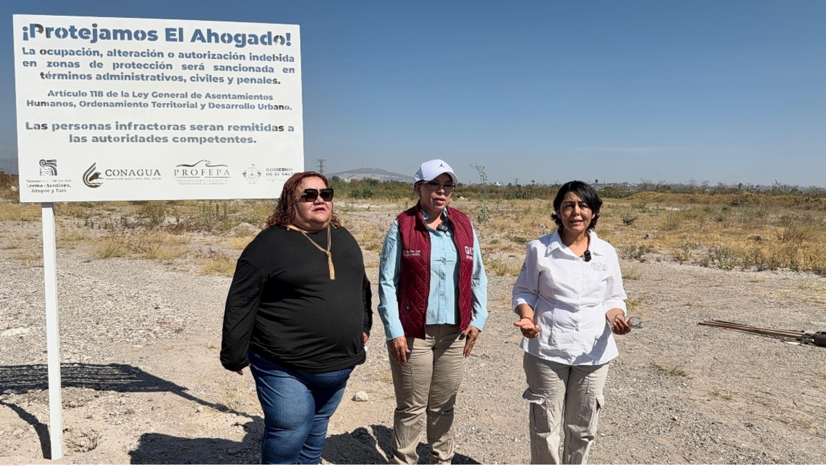 Autoridades de los tres niveles de gobierno, se unen en protección a zona del Ahogado (Foto: Cortesía)