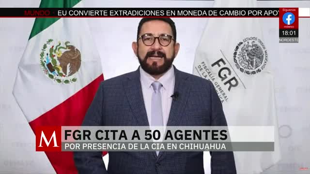 Citan a declarar a 50 agentes por presencia de la CIA en Chihuahua | Pedro Gamboa, 4 de mayo 2026