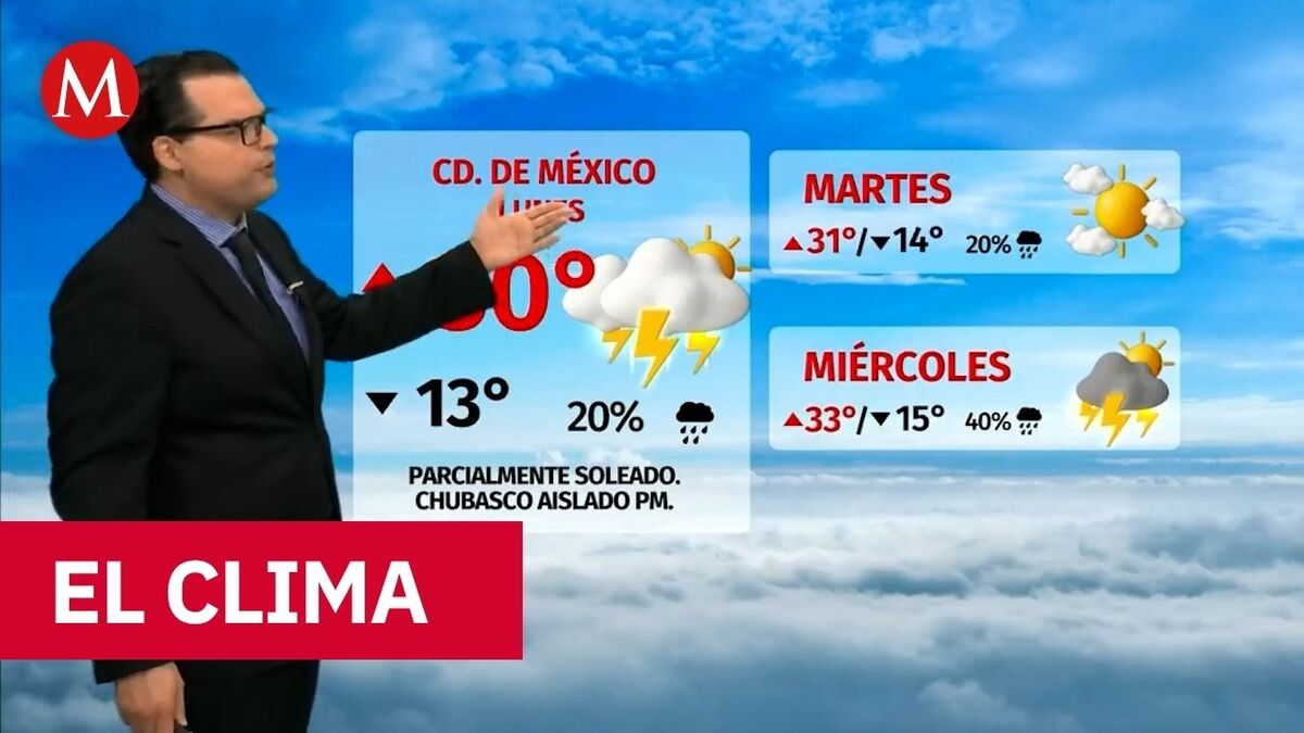 Clima de hoy lunes 4 de mayo de 2026 | Pronóstico con Nelson Valdez