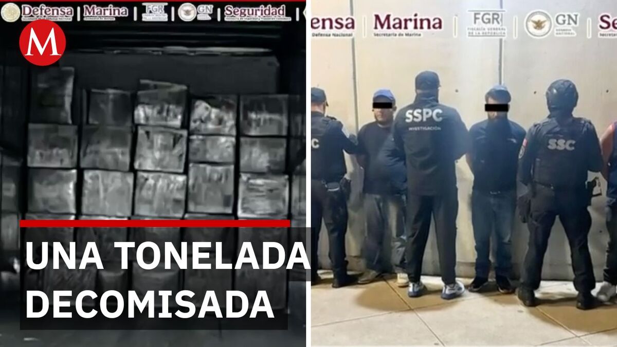 Decomiso masivo en la CdMx: aseguran 1,278 kilos de marihuana ocultos en cajas de huevo