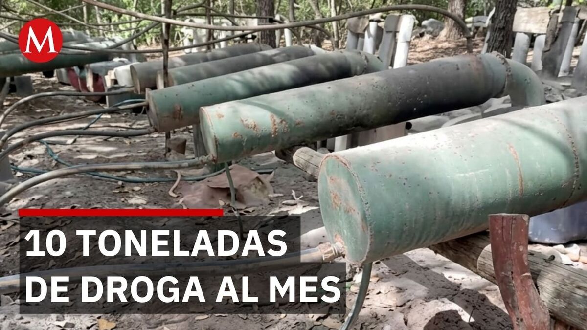 Descubren mega narco laboratorio con capacidad de producción industrial en Chihuahua