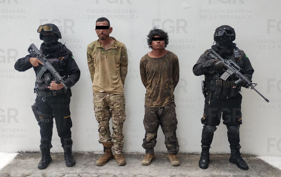 Los detenidos enfrentarán su proceso penal por su probable participación en delitos a la Ley Federal de Armas de Fuego y Explosivos. | Especial