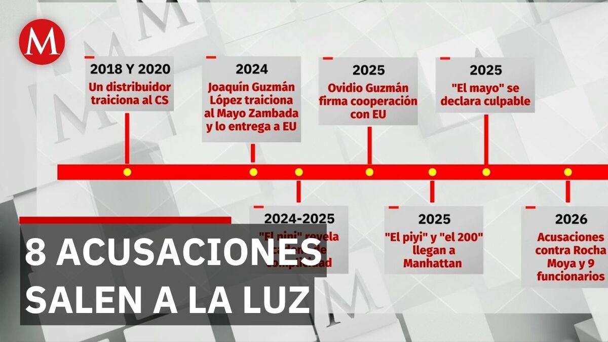 Documentos judiciales revelan 8 acusaciones previas antes del caso Rocha Moya