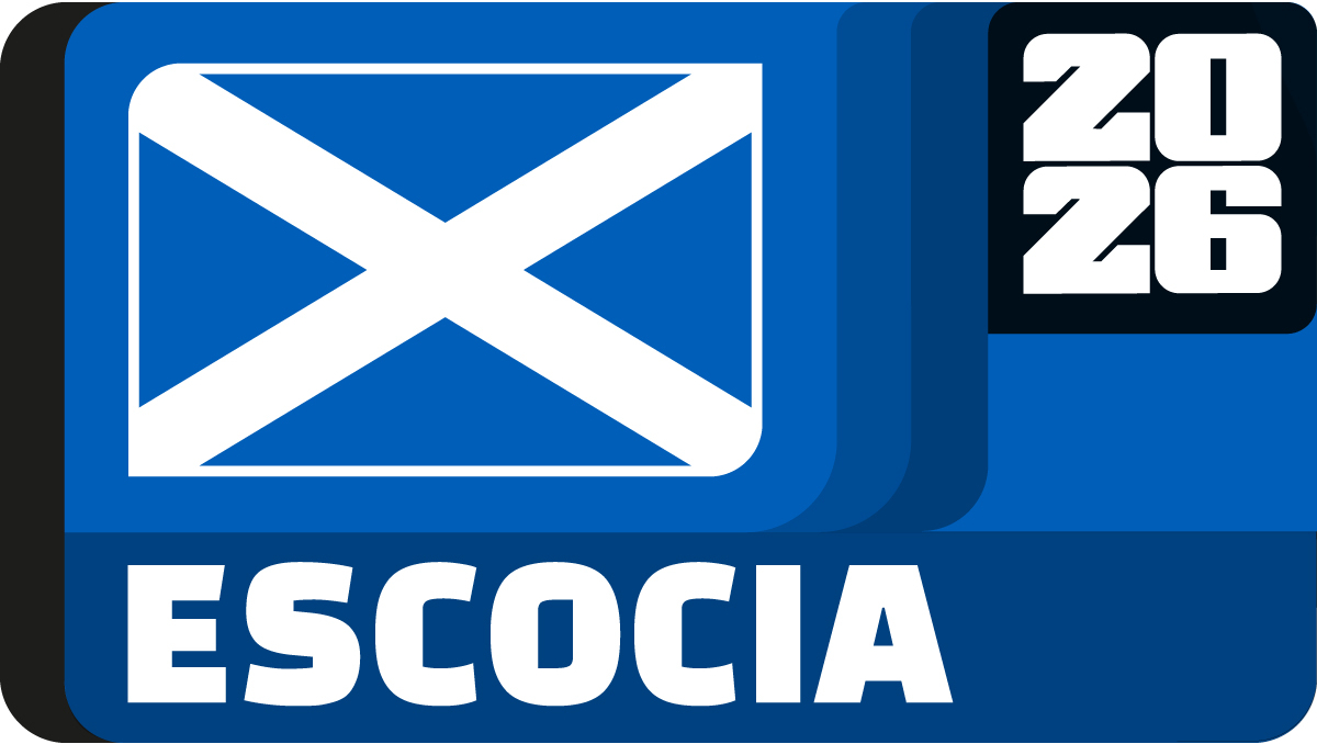 La bandera de la Selección Escocesa, que regresa a un Mundial después de 28 años de ausencia. (La Afición)