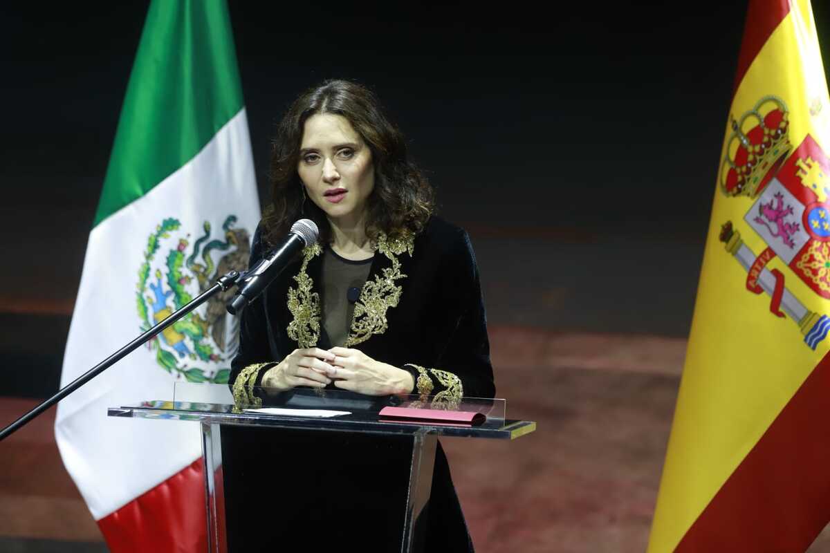 Isabel Díaz Ayuso, presidenta de la comunidad de Madrid, vive sismo en México (Juan Carlos Bautista).