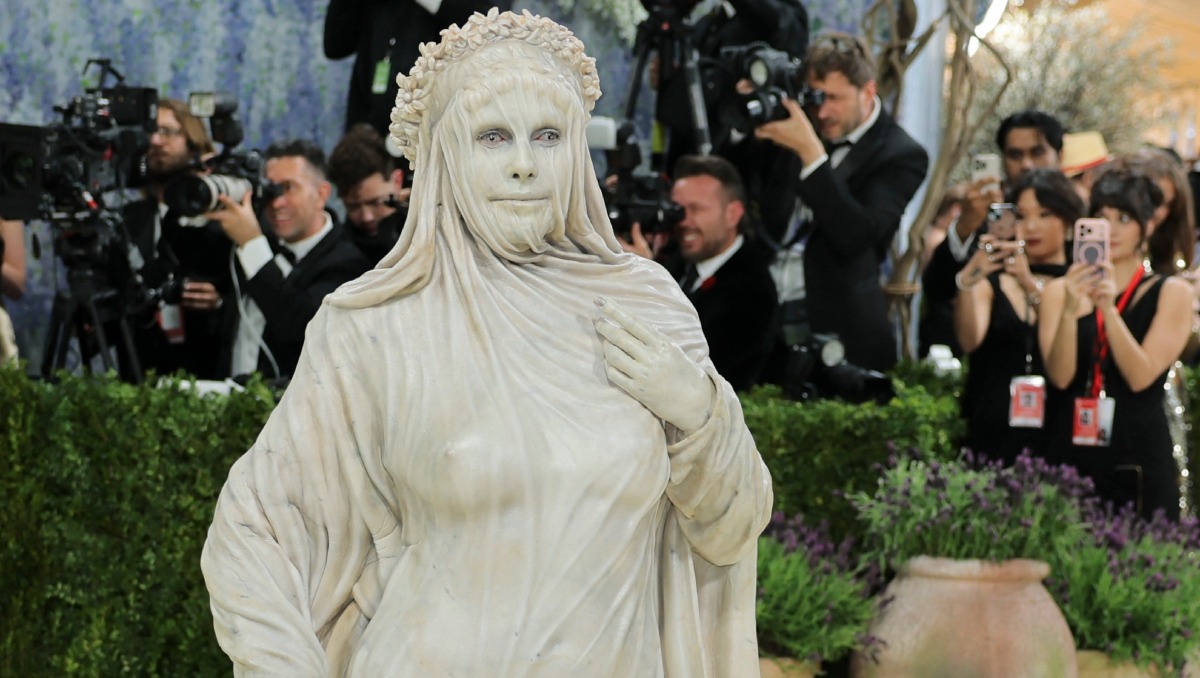 Look de Heidi Klum en la Met Gala 2026 / Reuters
