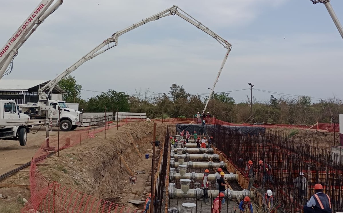¿Qué obras se realizan en la Planta potabilizadora Duport en Altamira?; esto sabemos