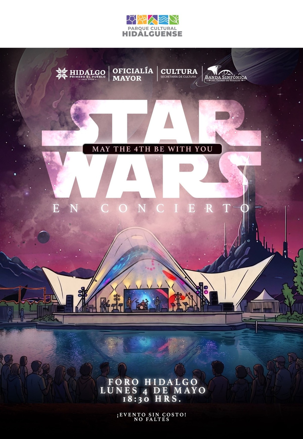 Día de Star Wars será celebrado hoy en Pachuca con concierto gratuito: dónde y a qué hora será