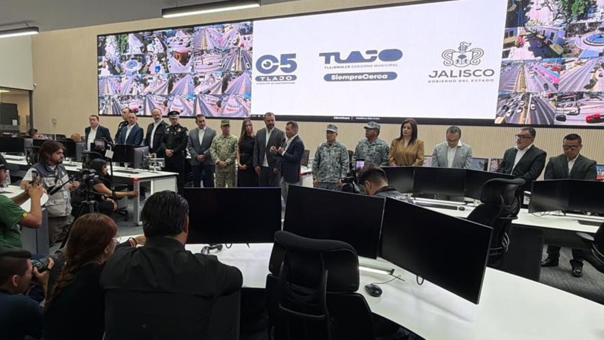 Tlajomulco estrena C5 contra la inseguridad (Cortesía)