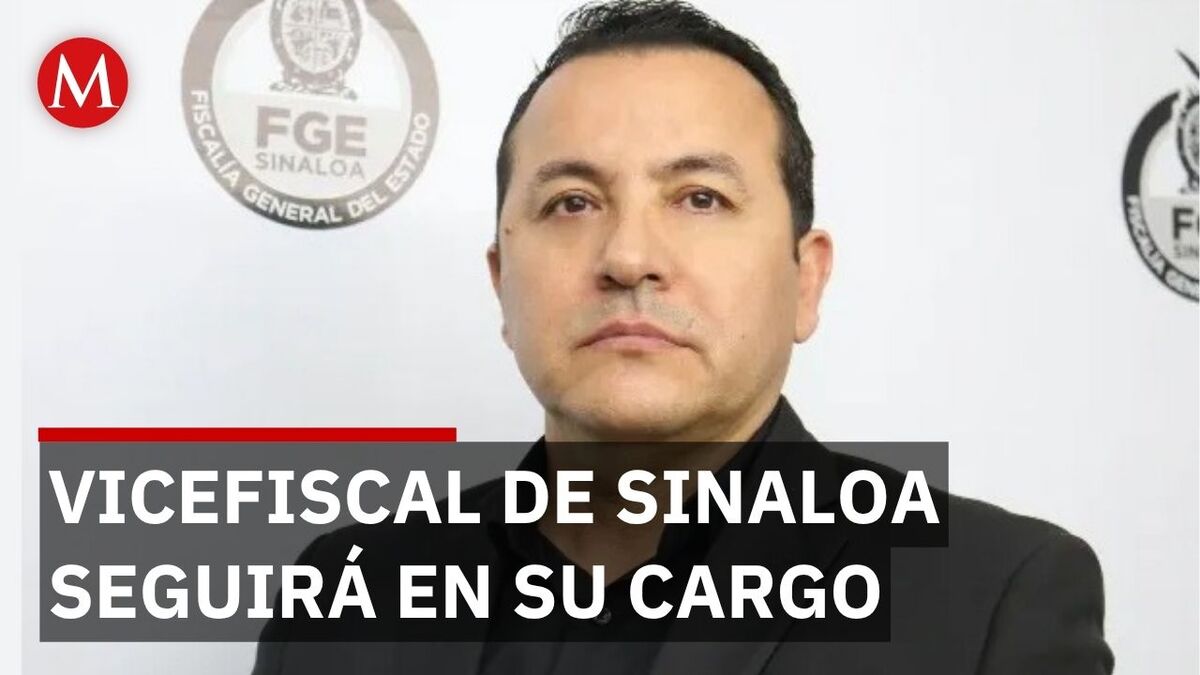 Vicefiscal de Sinaloa, Dámaso Castro, seguirá en funciones pese a señalamientos de EU