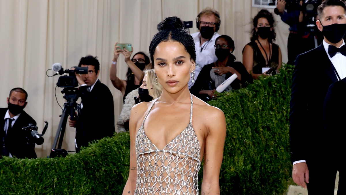Zoe Kravitz en edición pasada de la Met Gala