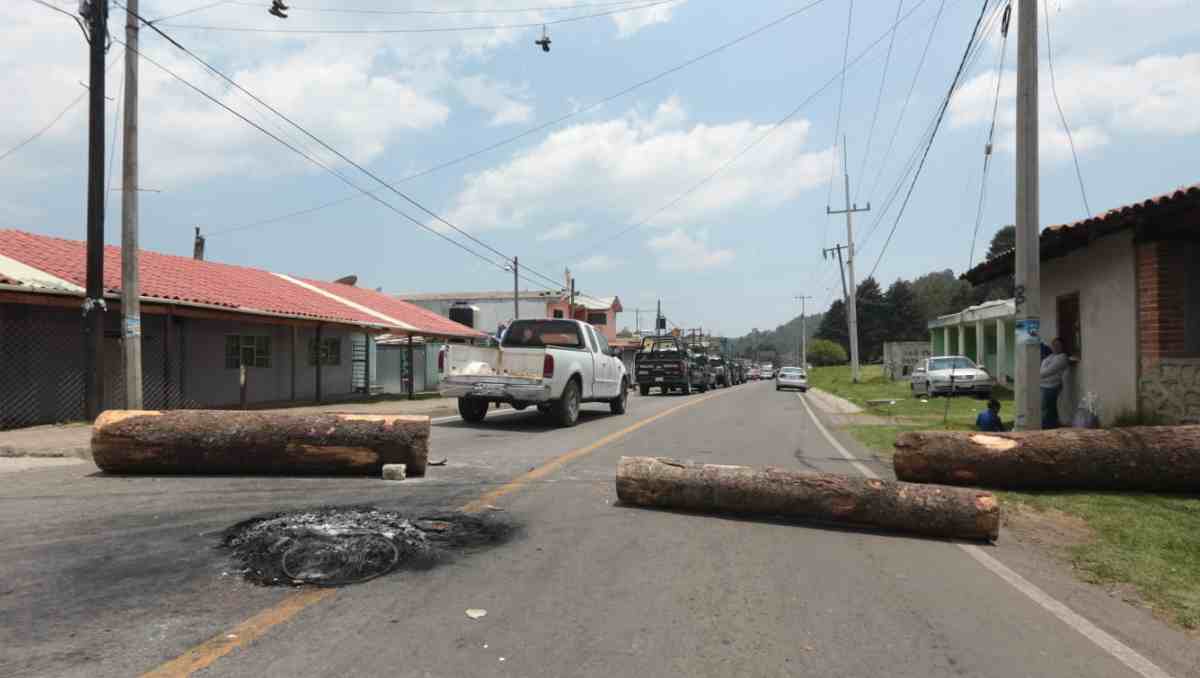 Alcalde de Ocuilan reconoce falta de policías y armas para frenar tala ilegal, un problema que rebasa al municipio. Foto: Tania Contreras