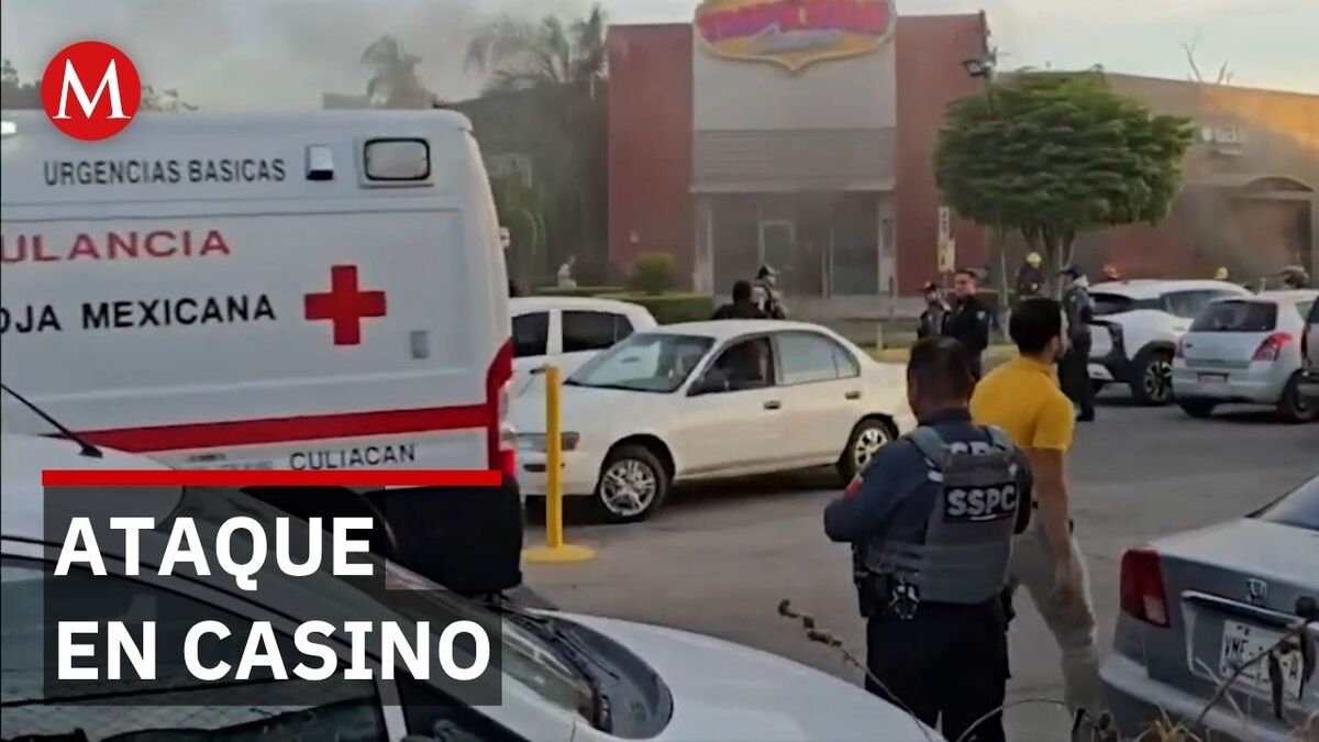 Ataque con bombas molotov en casino de Culiacán deja muertos y heridos tras incendio