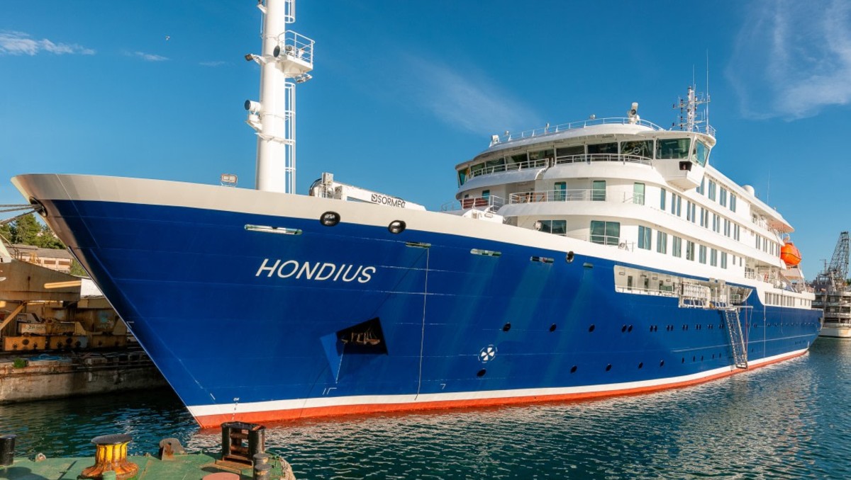 Barco MV Hondius. | Oceanwide Expeditions
