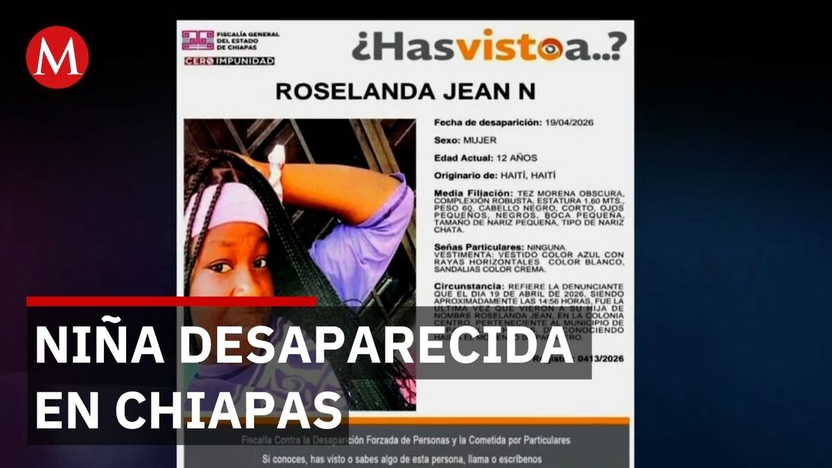 Buscan a niña haitiana desaparecida en Tapachula, Chiapas; activan protocolos de búsqueda