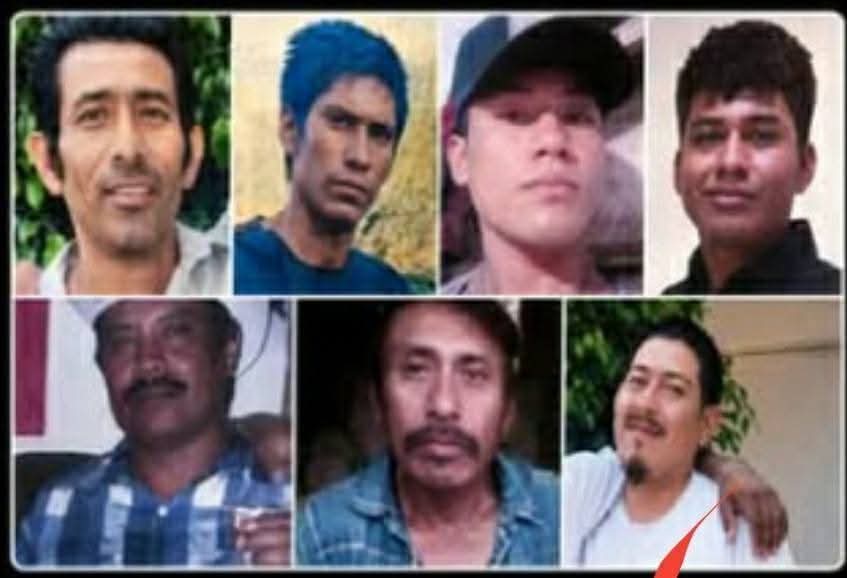 Se cumplen 17 días de la desaparición de 7 campesinos en Atenango del Río, Guerrero.