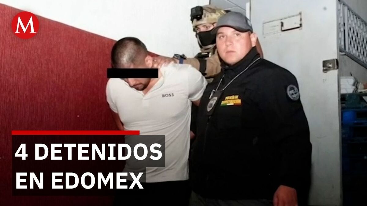 Detienen a 4 integrantes de 'Los Julios' en Edomex por multihomicidio en Azcapotzalco