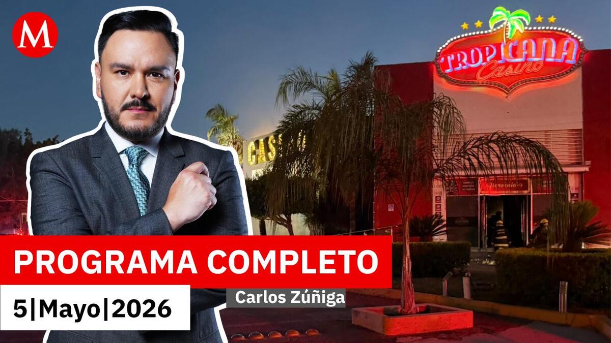 Con explosivos, atacan e incendian casino en Culiacán | Carlos Zúñiga, 5 de mayo de 2026
