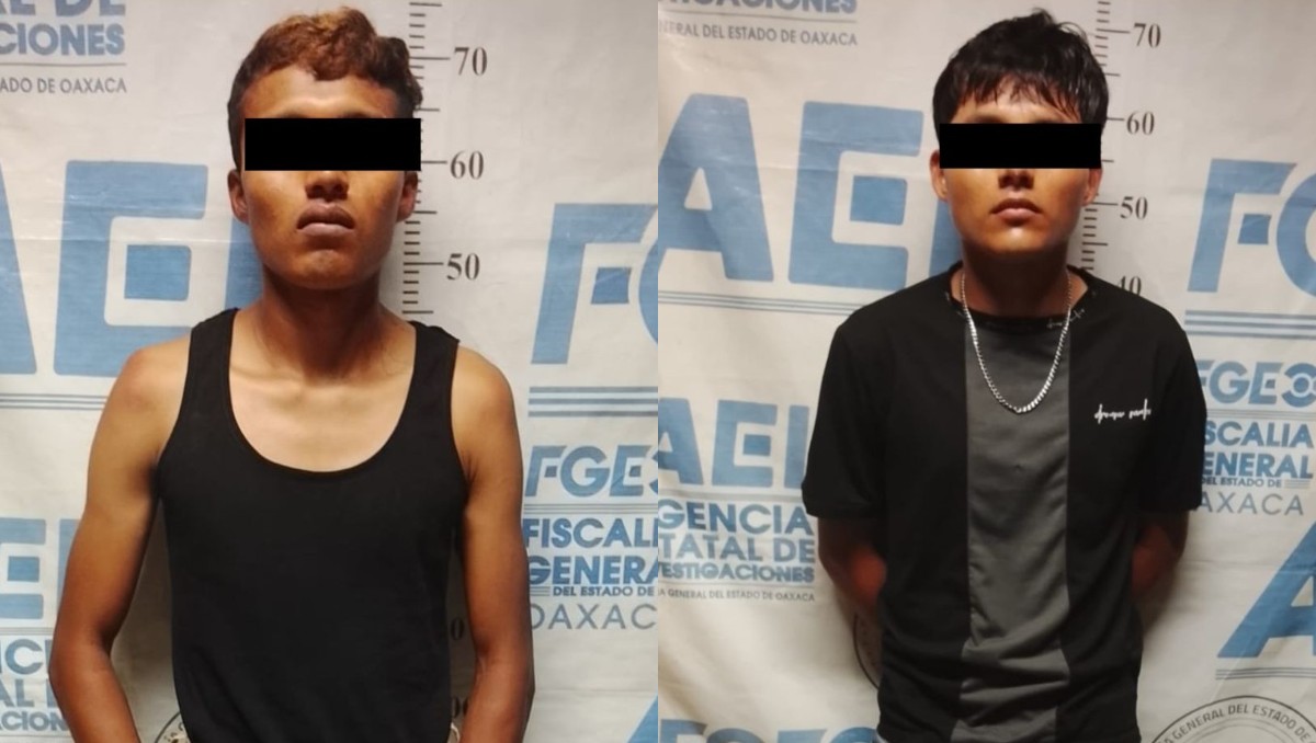 La fiscalía estatal investiga para determinar el grado de involucramiento de los capturados. | Foto: Fiscalía Oaxaca