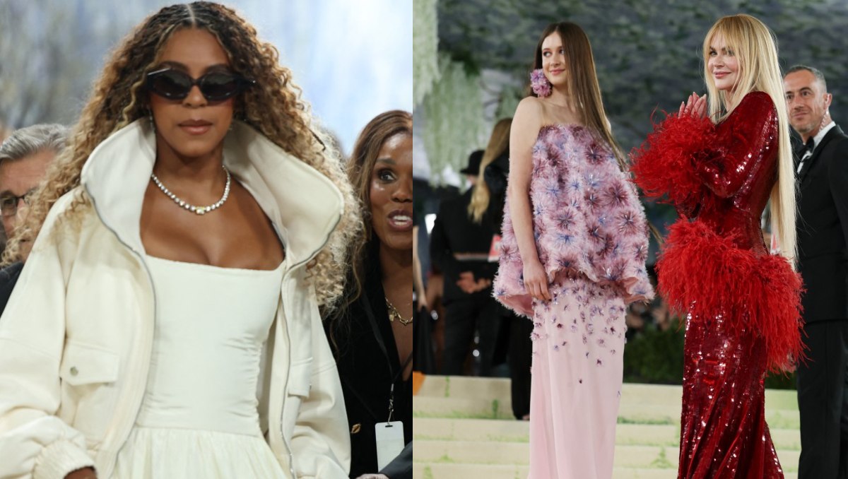 Hijas de Beyoncé y Nicole Kidman debutan en el Met Gala 2026 (Fotos: AFP)