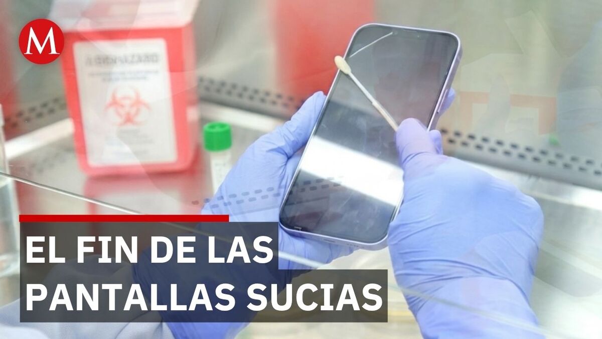 La nueva tecnología que eliminará el 99% de las bacterias de tu pantalla