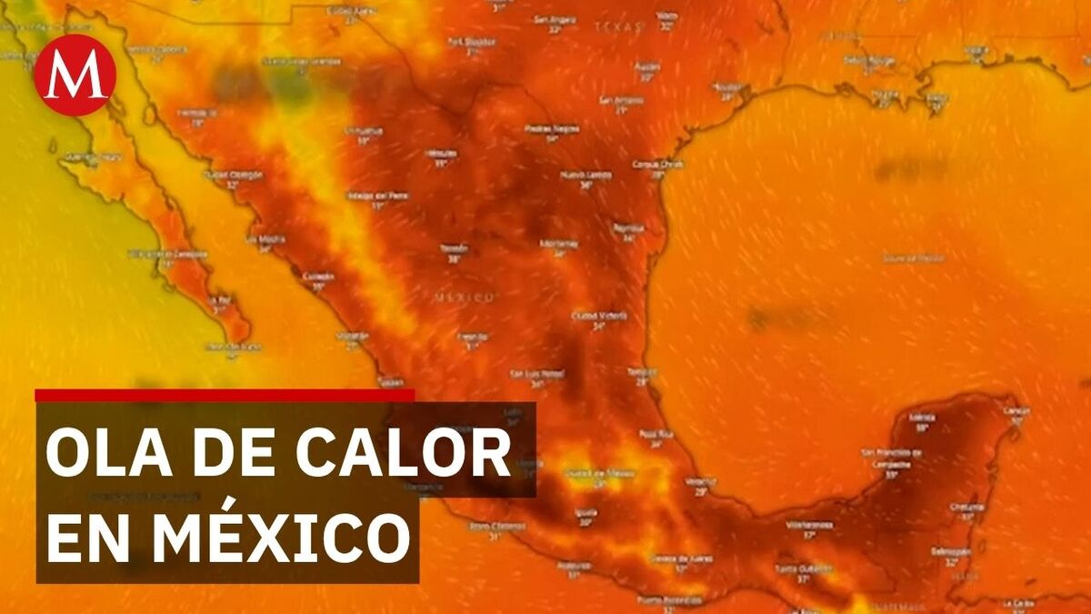 Ola de calor golpea México con temperaturas de hasta 45 grados