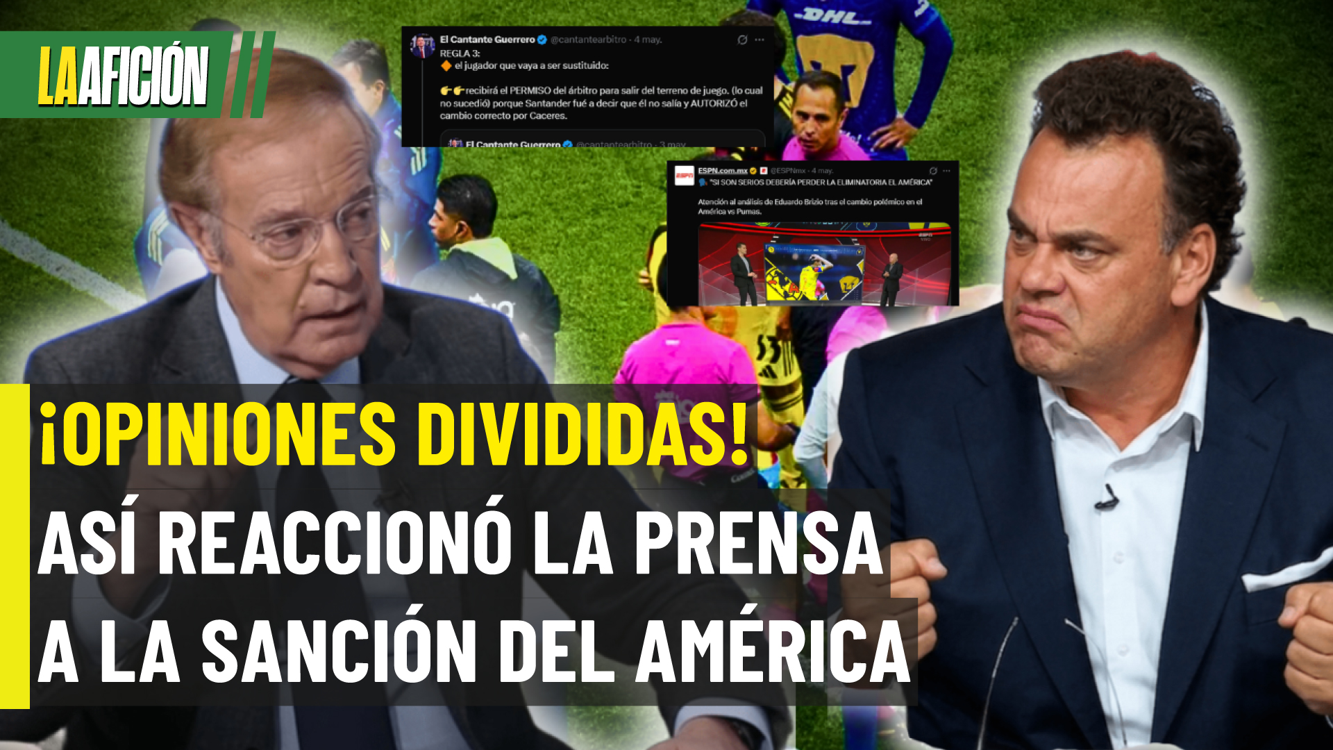 Periodistas y exárbitros explotan tras sanción al América