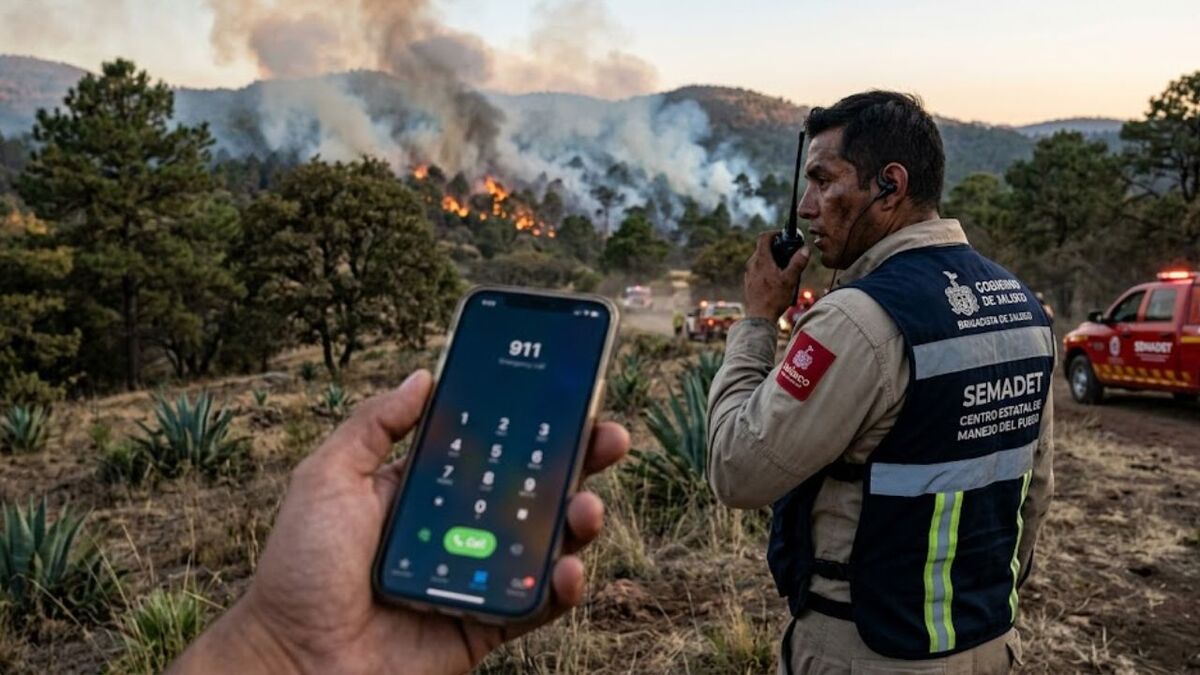 Cómo reportar incendios en Jalisco: Teléfonos y guía de emergencia (Milenio IA)
