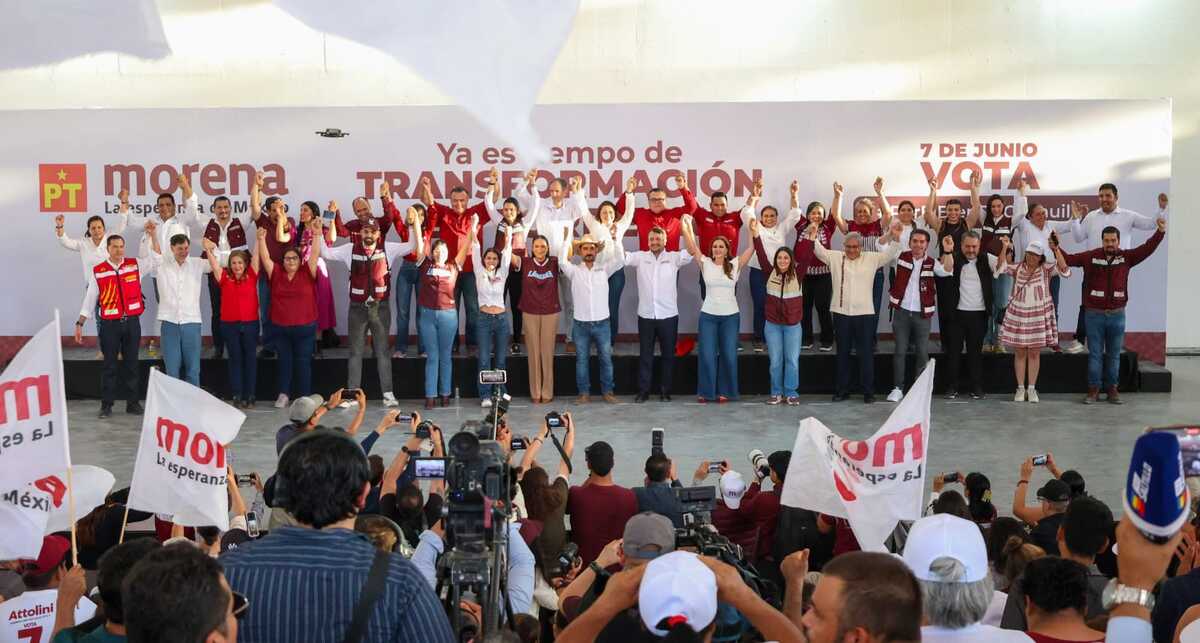 En Torreón, Morena arropa a candidatos y apuesta por el casa por casa. | Verónica Rivera