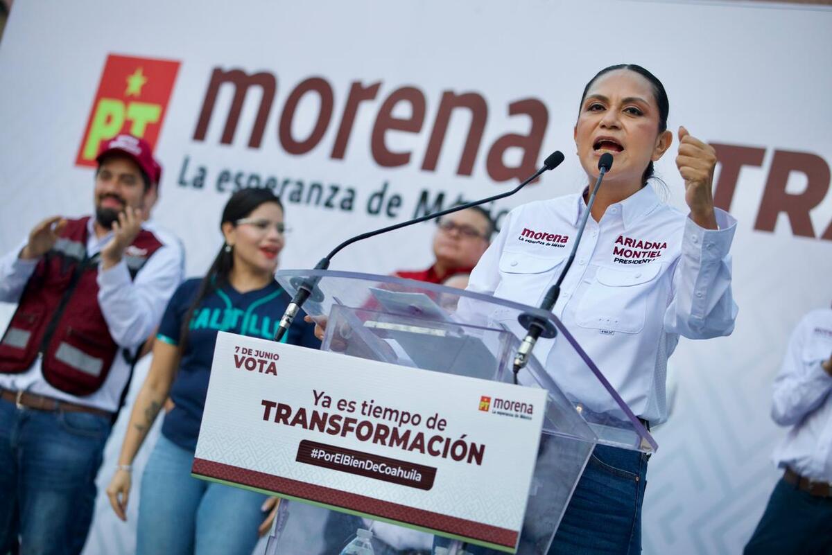 Ariadna Montiel criticó a 'Alito' Moreno por pedir a EU declarar a Morena narcopartido. | Especial
