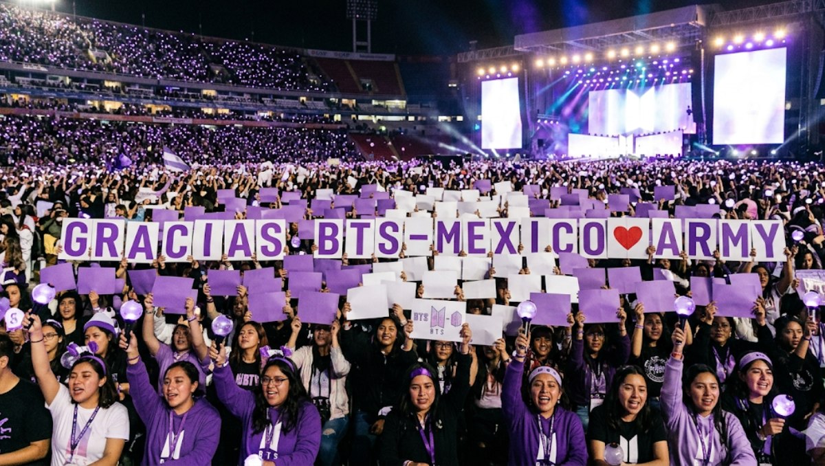 BTS en México 2026: Guía completa de los Fan Projects por fecha y canción (Foto: IA Gemini)