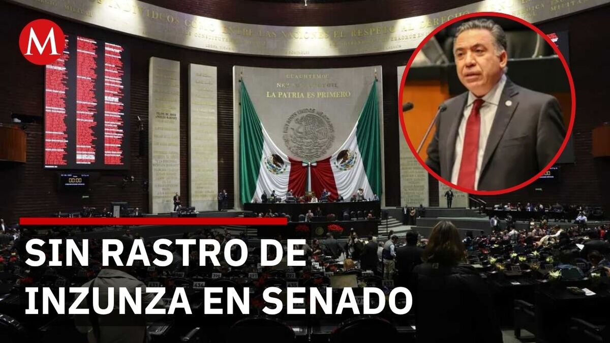 Crece polémica: senador Inzunza no aparece en el Senado y evitan hablar del caso