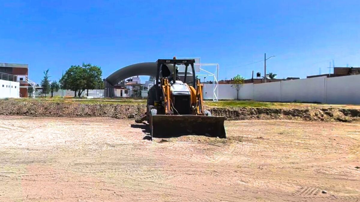 El Salto: Tres nuevas canchas semiprofesionales para jóvenes (Cortesía)