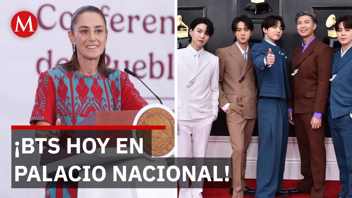 ¿Qué harán los ídolos del K-pop en Palacio Nacional con Sheinbaum?