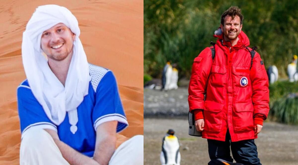 Jake Rosmarin, pasajero del crucero con casos de hantavirus. | ESPECIAL