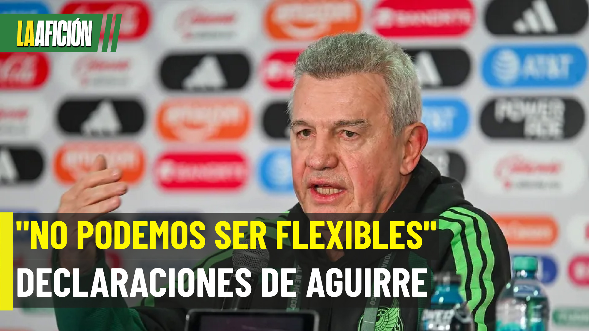 Javier Aguirre ratifica su postura, quien no concentre hoy estará fuera del Mundial