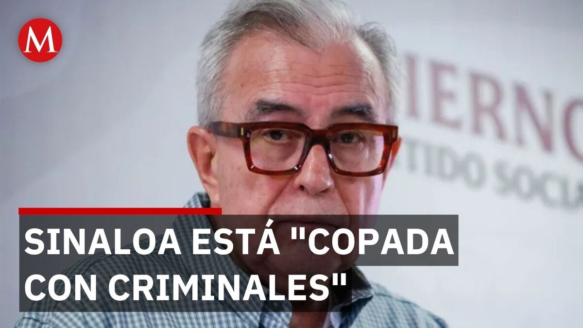 Mario Vázquez sugiere desaparición de poderes en Sinaloa: "El gobierno se entregó al crimen"