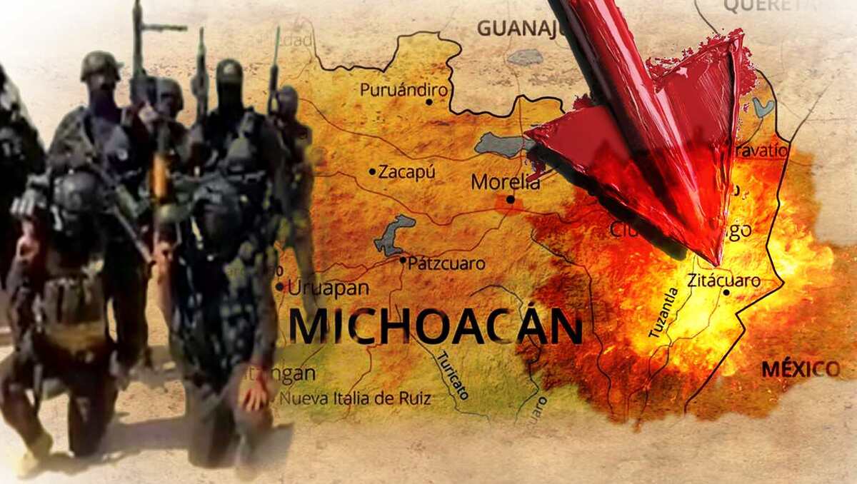 La Mayiza pone la miera en Michoacán tras debilitamiento del CJNG.
