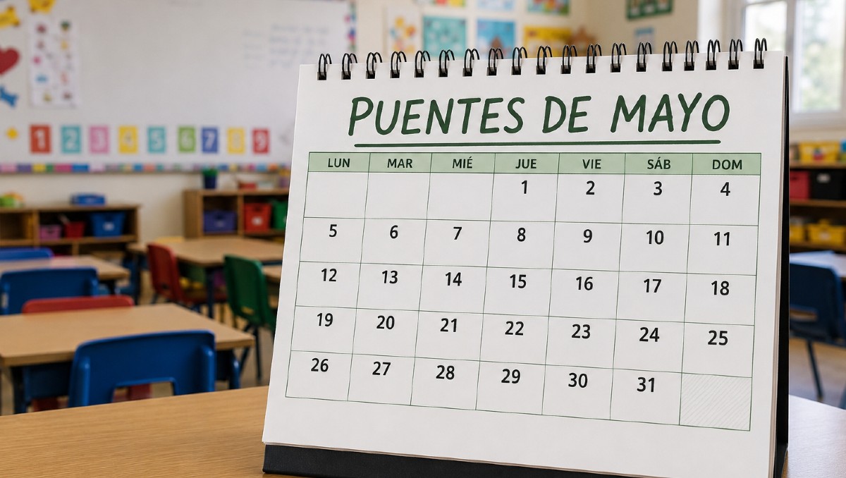 Así queda el calendario de descansos para mayo | IA DISCOVER