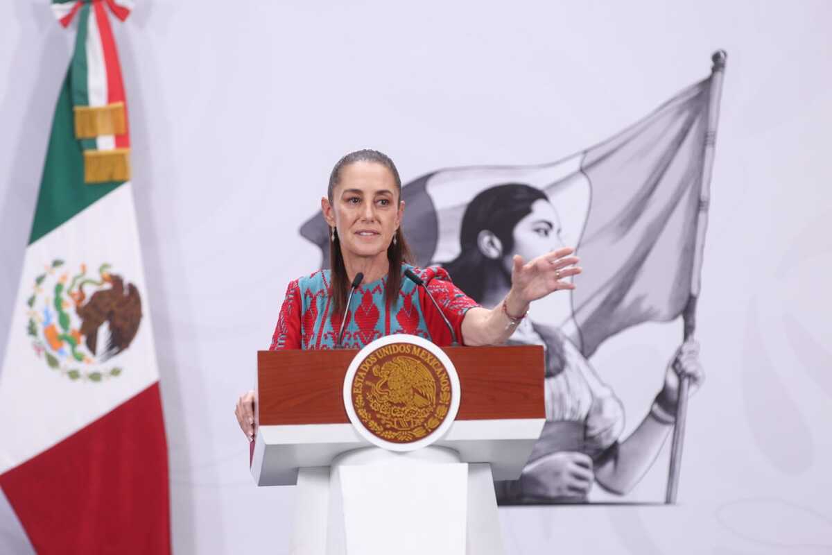 Sheinbaum aseguró que al Ejecutivo no le corresponde tomar una decisión en este tema. | Foto: Araceli López